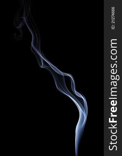 An abstract image of smoke representing simplicity and elegance