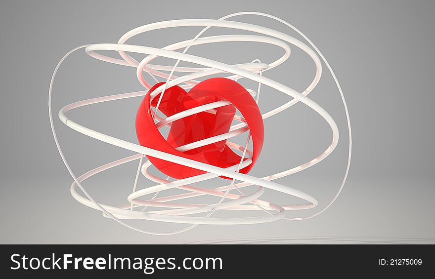 White and red torus knots. White and red torus knots