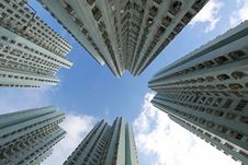 Hong Kong Crowded Apartment Blocks Stock Photos Hong Kong Crowded Apartment Blocks Stock Photos