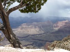 Stormy Day In The Grand Canyon Royalty Free Stock Photo Stormy Day In The Grand Canyon Royalty Free Stock Photo