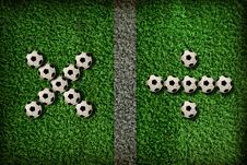Symbol Of Football Royalty Free Stock Photography Symbol Of Football Royalty Free Stock Photography