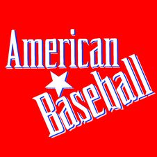 American Baseball Lettering Greetings Card Vector Royalty Free Stock Image American Baseball Lettering Greetings Card Vector Royalty Free Stock Image