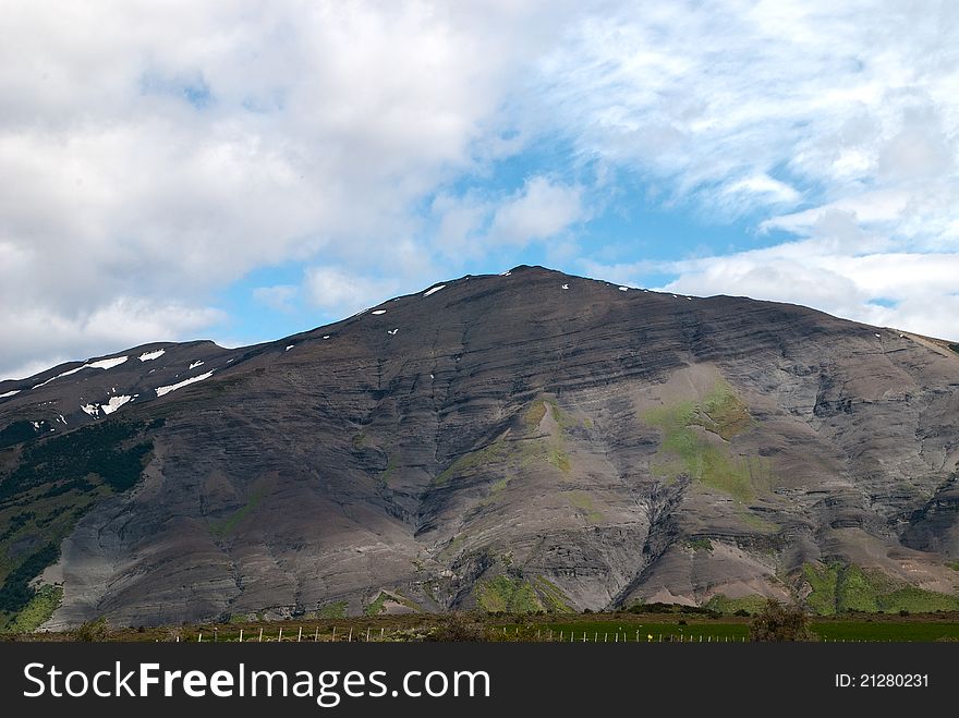 Landscape Patagonia in south america. Landscape Patagonia in south america