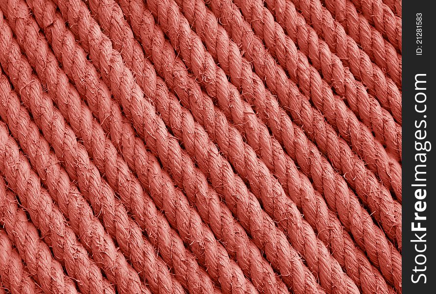 Background Texture Red Stucture Rope