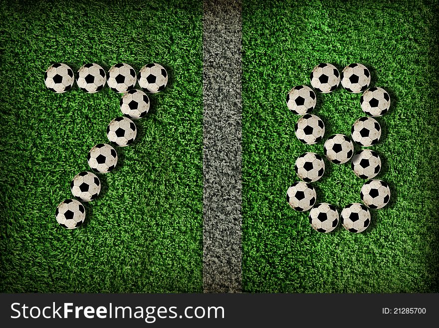 7,8 - number of football, Soccer number