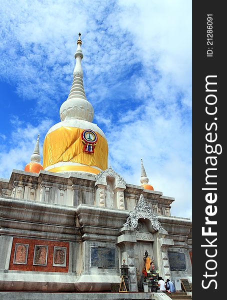 Ancient pagoda in north eastern Thailand. Ancient pagoda in north eastern Thailand