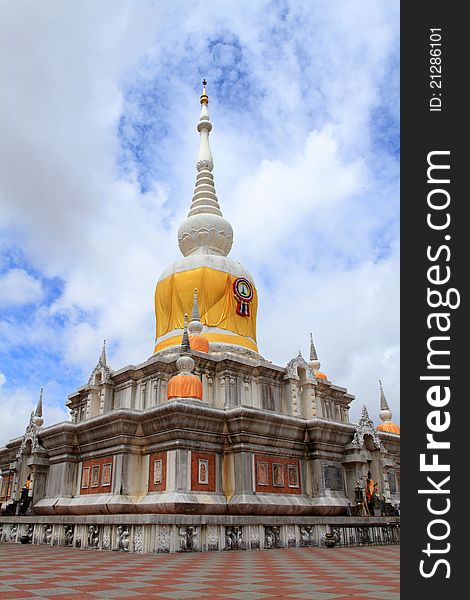 Ancient pagoda in northeastern Thailand. Ancient pagoda in northeastern Thailand