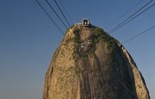 Rio De Janeiro - The Sugar Loaf Peak Stock Images Rio De Janeiro - The Sugar Loaf Peak Stock Images