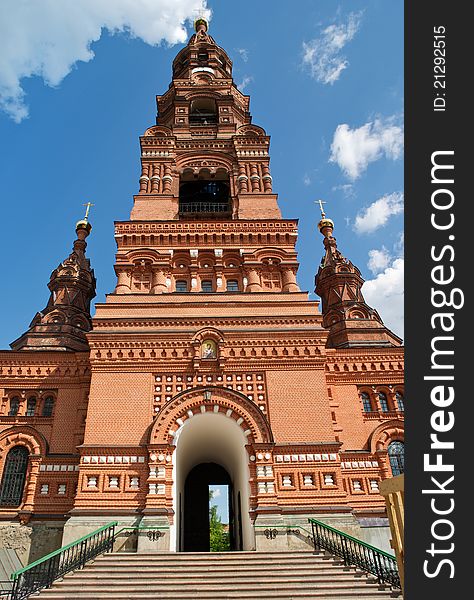 The Belfry in Sergiev Posad, Russia