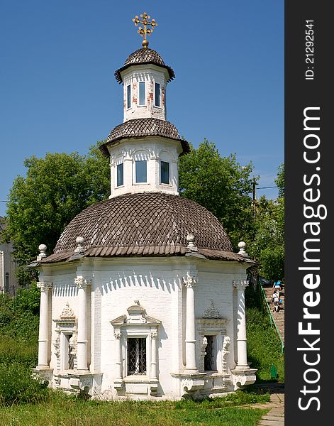 Orthodox chapel in Sergiev Posad, Russia