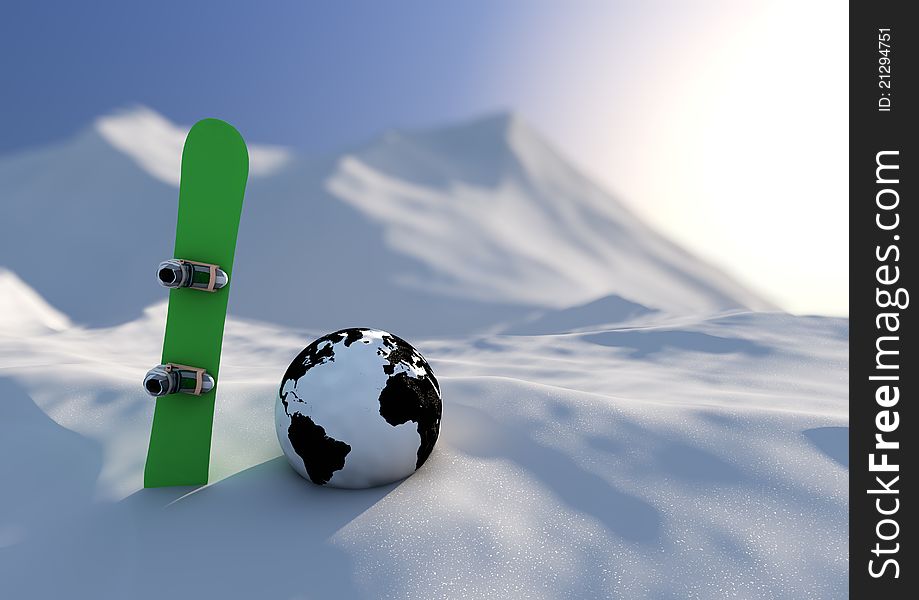 World Competition Snowboarding
