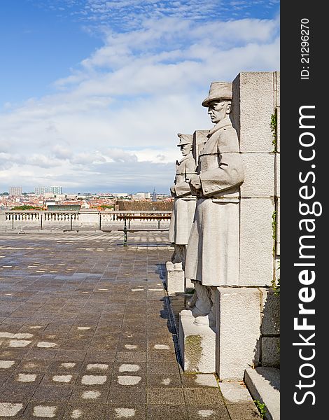 Brussels Statues