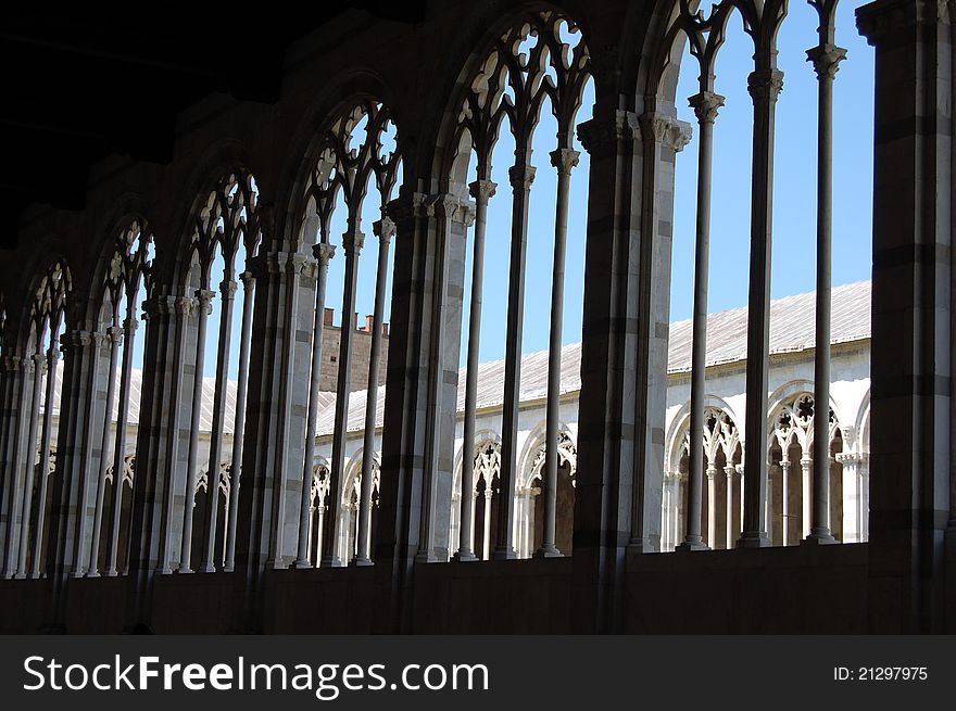 The Arches Of The Camposanto, Pisa, Italy