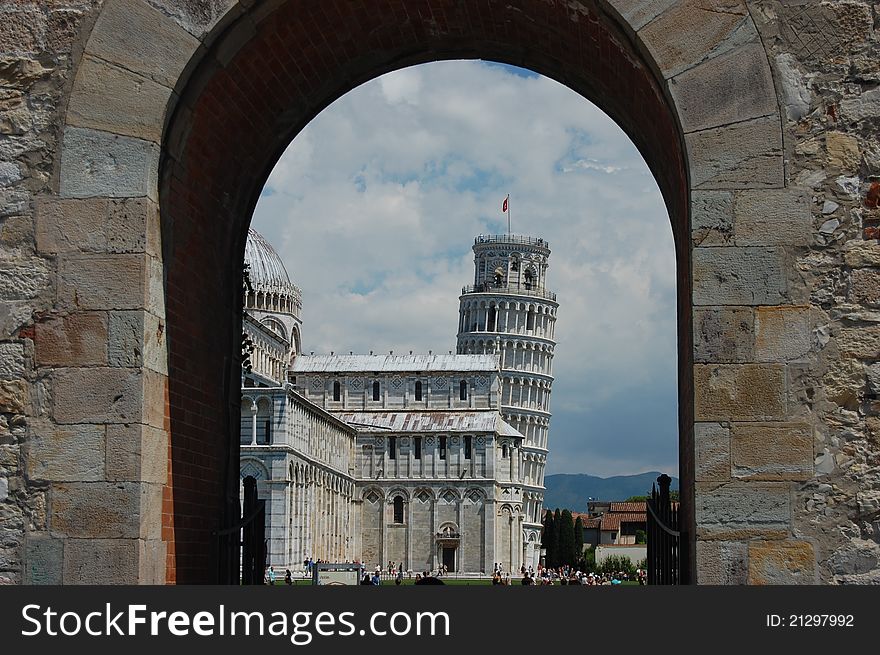 The Piazza Dei Miracoli, Pisa, Tuscany, Italy