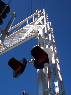 Railroad Crossing Sign Stock Photography Railroad Crossing Sign Stock Photography