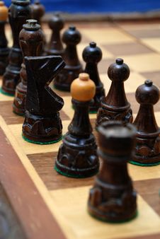 Chess Board Stock Images