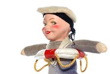 Old Sailor Cloth Doll 2 Stock Photo