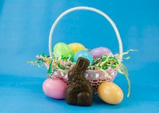 Easter Basket Royalty Free Stock Photo Easter Basket Royalty Free Stock Photo