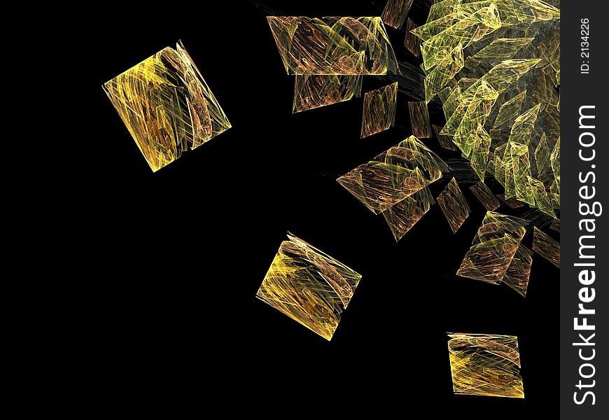 Image of Cubes - Fractal Art