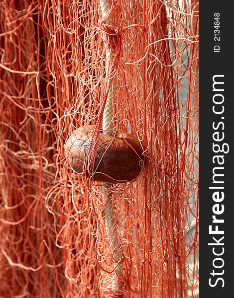 Fishing net close up,italy