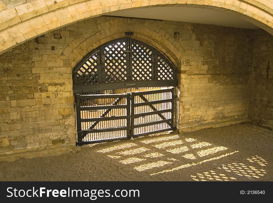 Not so scary anymore - Traitors Gate, Tower of London, London, England.