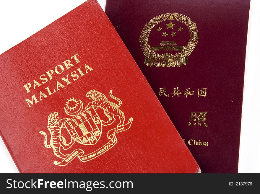 China And Malaysia Passport
