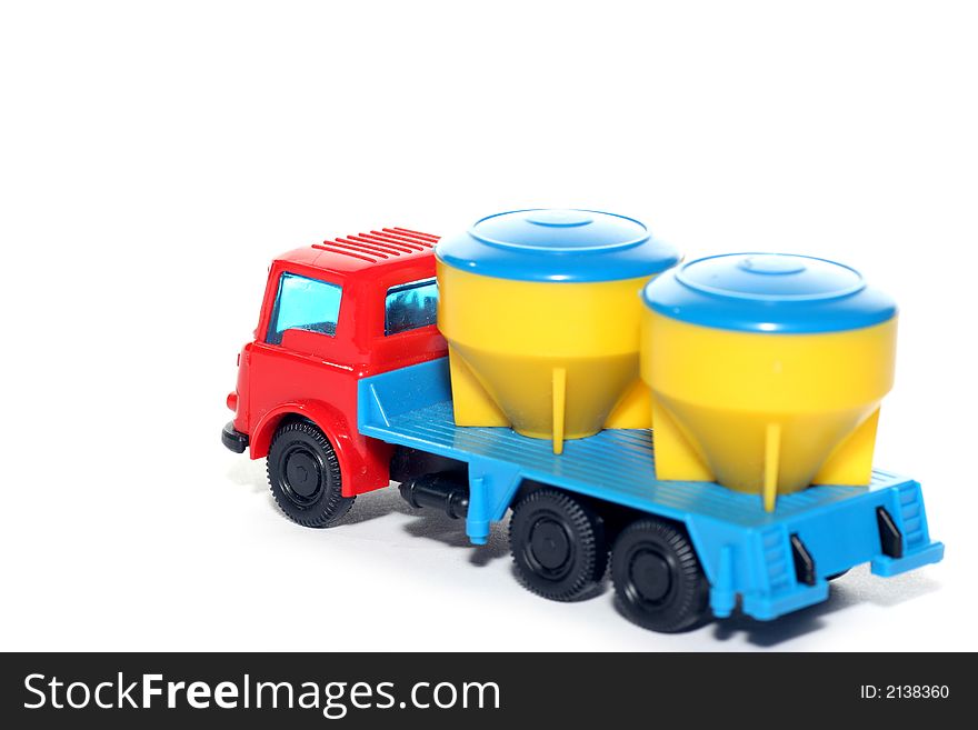 Plastic Bedford Cement Truck