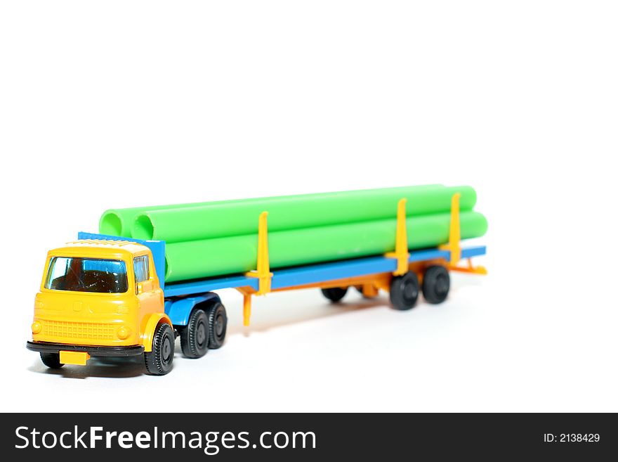 Plastic Bedford Pipe Transport