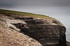 Ireland, Cliffs Under Dramatic Sky, Loop Head Royalty Free Stock Photo Ireland, Cliffs Under Dramatic Sky, Loop Head Royalty Free Stock Photo