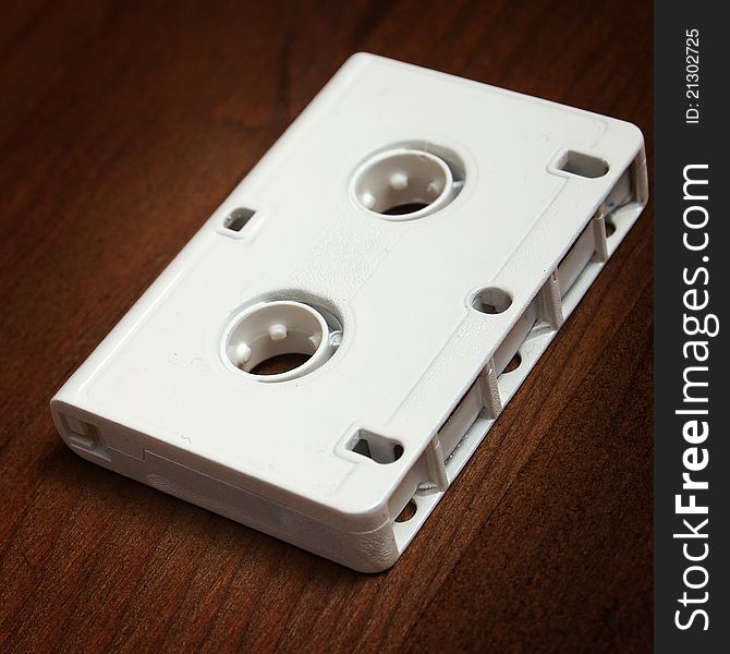 White audio cassettes for recorder