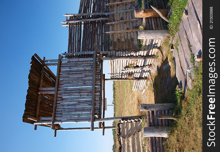 Gate To An Early-medieval Burg, Zmijowiska, Poland