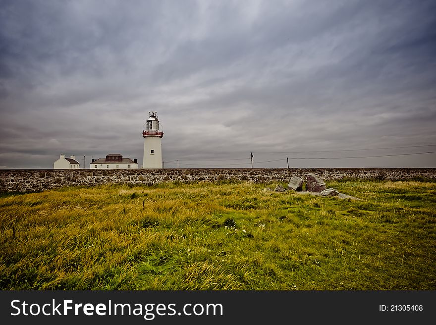 Ireland, Lighthouse In Loop Head