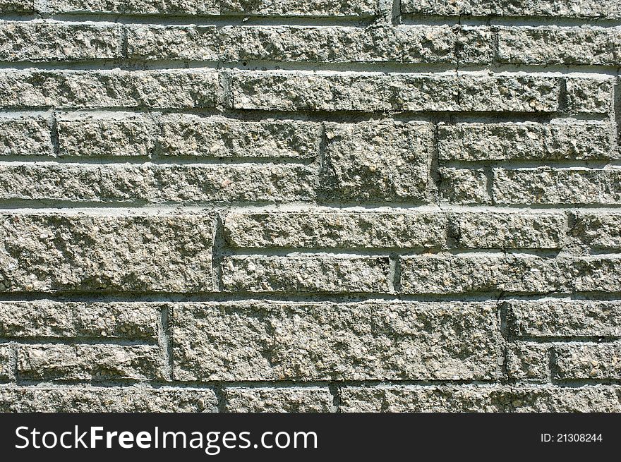 Cement Stone Wall