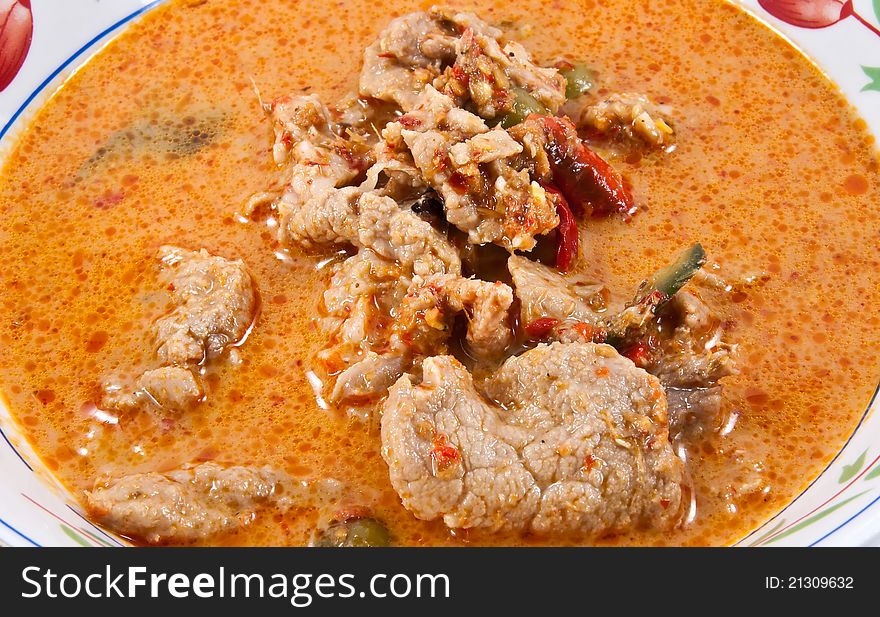 Panaeng curry is Thai curry with coconut milk. The paste is made using an amazing array of dried spices which give the curry its unique flavour. Panaeng curry is Thai curry with coconut milk. The paste is made using an amazing array of dried spices which give the curry its unique flavour.