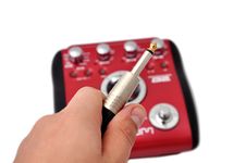 Guitar Multi Effects Pedal Royalty Free Stock Image