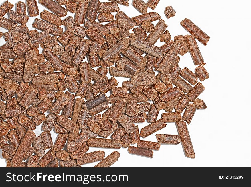 Cocoa shell pellets