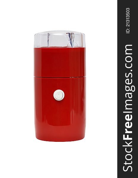 Red Coffee Grinder