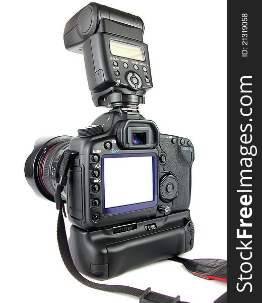 Professional Camera Rear LCD