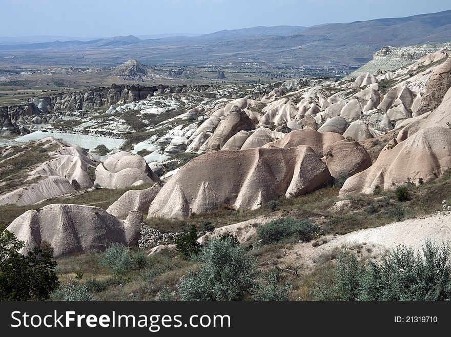 Unusual Landscape Of Cappadocia