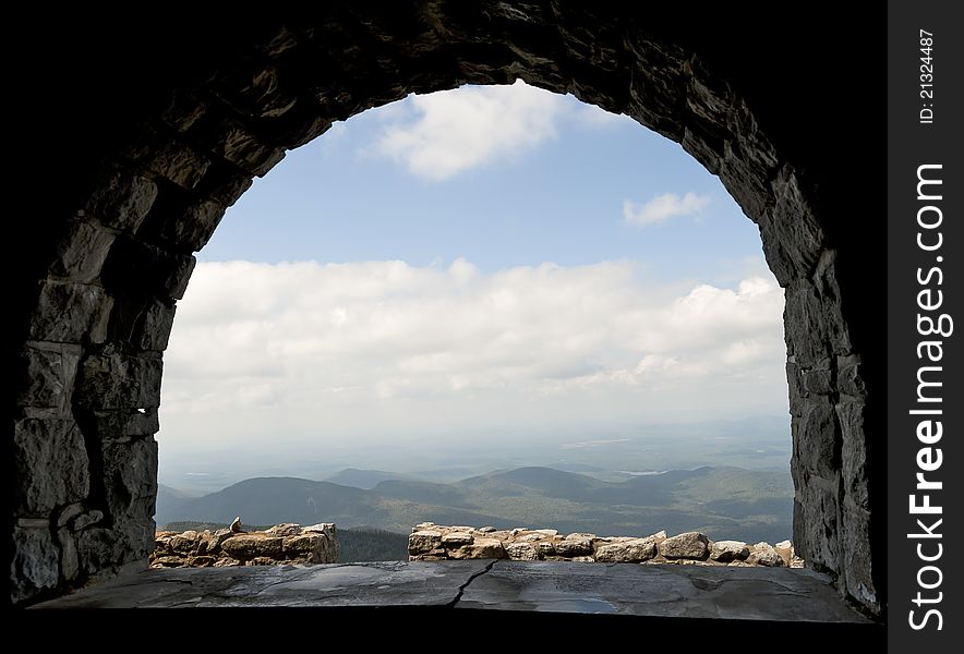 View from the Whiteface Mountain Castle.