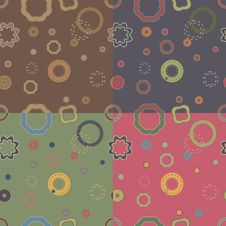 Fun Seamless Patterns Royalty Free Stock Photo Fun Seamless Patterns Royalty Free Stock Photo