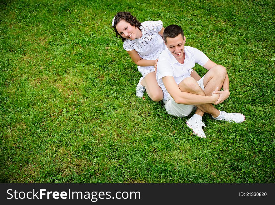 Happy romentic couple of young men and women, hugging. Happy romentic couple of young men and women, hugging