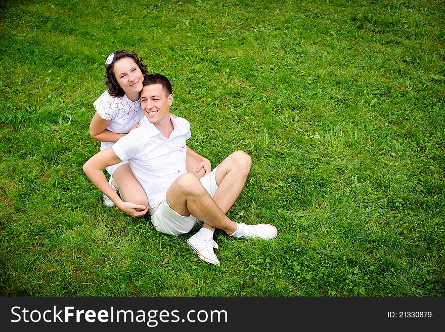 Happy romentic couple of young men and women, hugging. Happy romentic couple of young men and women, hugging