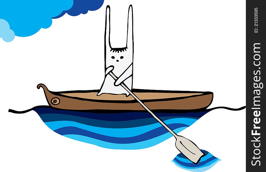 Hare Sailing Canoe