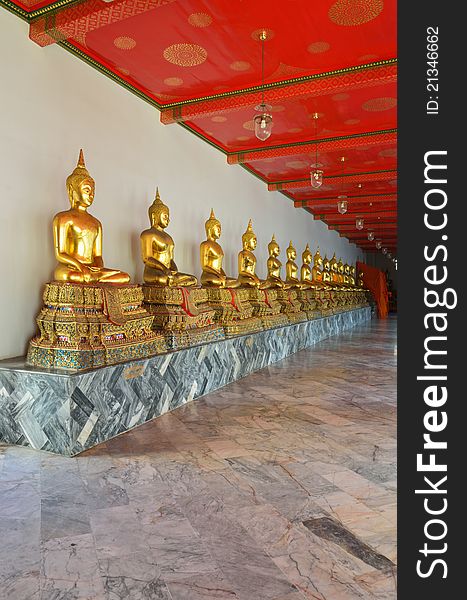 Golden Buddha, Wat Pho, Thailand
