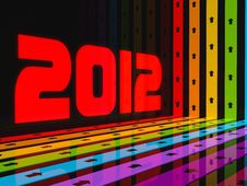 Year 2012 Royalty Free Stock Photo