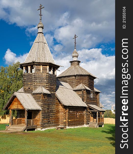 The Traditional Russian Wooden Church