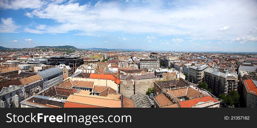 Center of Budapest and its architecture - Hungary. Center of Budapest and its architecture - Hungary