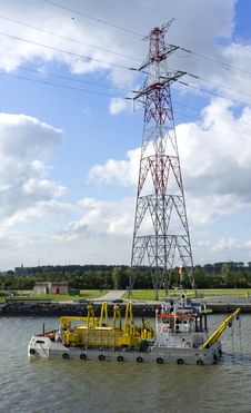 Electric Tower Stock Photography Electric Tower Stock Photography