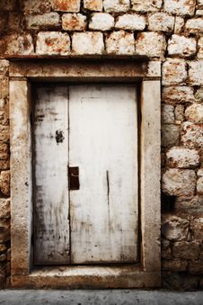 Old Wooden Door Royalty Free Stock Photo Old Wooden Door Royalty Free Stock Photo